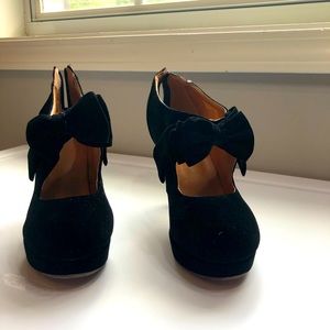 Velvet Black Women’s Heels